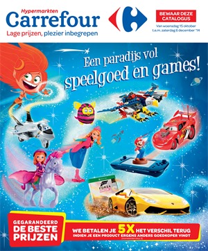 Carrefour folder van 15/10/2014 tot 06/12/2014 - Een paradijs vol speelgoed en games