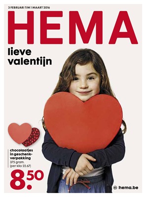 Hema folder van 03/02/2016 tot 01/03/2016 - lieve valentijn