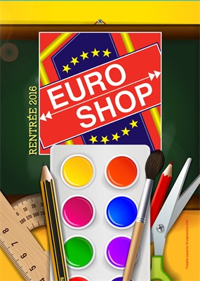 Folder Euro Shop du 20/07/2016 au 05/09/2016 - rentrée 2016