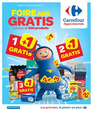 Folder Carrefour du 09/08/2017 au 21/08/2017 - Offre de la semaine