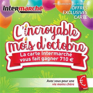Folder Intermarché du 01/10/2017 au 31/10/2017 - Octobre