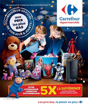 Folder Carrefour du 25/10/2017 au 06/12/2017 - Dépliant de Saint Nicolas