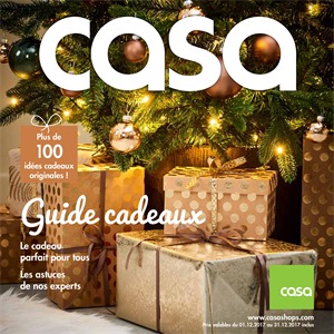 Folder Casa du 01/12/2017 au 31/12/2017 - Guide cadeaux