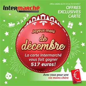 Folder Intermarché du 01/12/2017 au 31/12/2017 - Joyeux mois de décembre