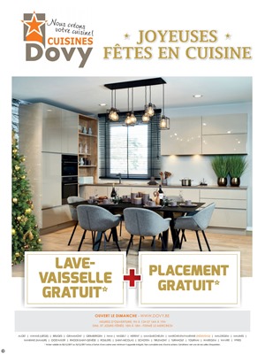 Folder Cuisines Dovy du 01/12/2017 au 31/12/2017 - Joyeuses fêtes en cuisine