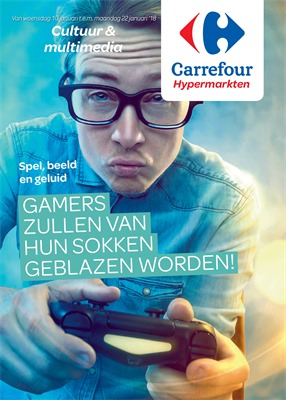 Carrefour folder van 10/01/2018 tot 22/01/2018 - Cultuur & Multimedia januari