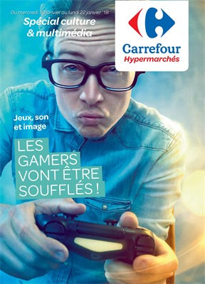 Folder Carrefour du 10/01/2018 au 22/01/2018 - Spécial Culture & Multimédia Janvier