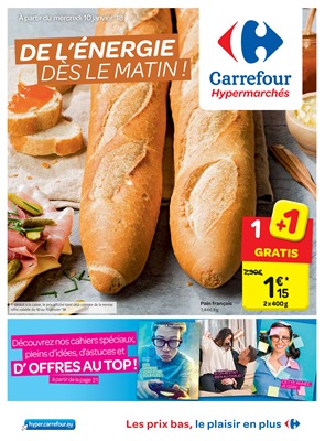 Folder Carrefour du 10/01/2018 au 22/01/2018 - Promo du mois