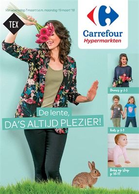 Carrefour folder van 07/03/2018 tot 19/03/2018 - promoties van de week