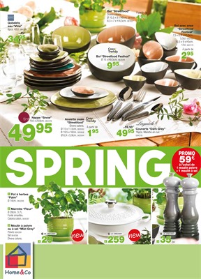 Folder Home&Co du 08/03/2018 au 22/04/2018 - promos du mois