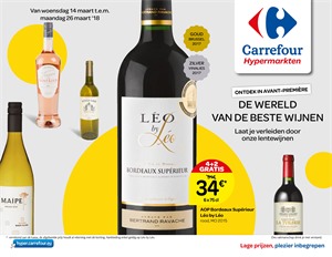 Carrefour folder van 14/03/2018 tot 26/03/2018 - promoties van de week