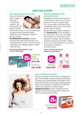 Medi-Market folder van 01/03/2018 tot 29/04/2018 - promoties van de maand