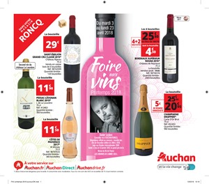 Folder Auchan Roncq du 26/03/2018 au 23/04/2018 - promotions du mois