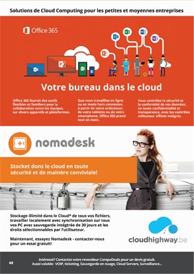 Folder Compudeals du 01/04/2018 au 15/05/2018 - promotions jusqu a mis juin
