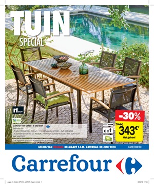Carrefour folder van 03/04/2018 tot 30/06/2018 - promoties tot eind juni