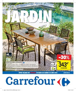 Folder Carrefour du 30/03/2018 au 30/06/2018 - promotions jusqu a fin juin