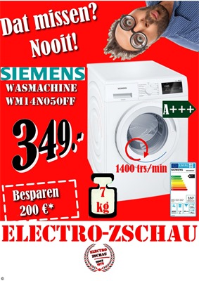 Electro Zschau folder van 02/04/2018 tot 30/04/2018 - promoties van de maand