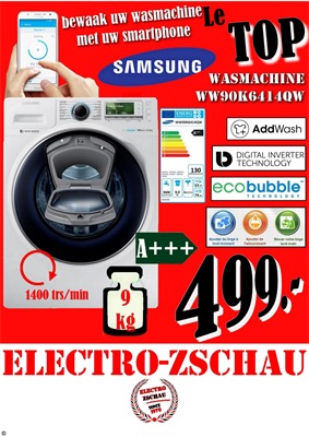Electro Zschau folder van 02/04/2018 tot 30/04/2018 - promoties van de maand