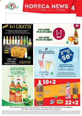 Folder Bel Bev du 09/04/2018 au 27/04/2018 - promotions de la semaine