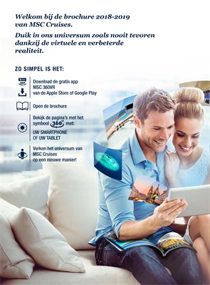 MSC cruises folder van 01/03/2018 tot 30/04/2019 - promoties tot eind april 2019