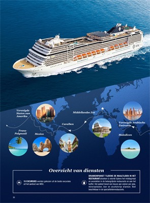 MSC cruises folder van 01/03/2018 tot 30/04/2019 - promoties tot eind april 2019