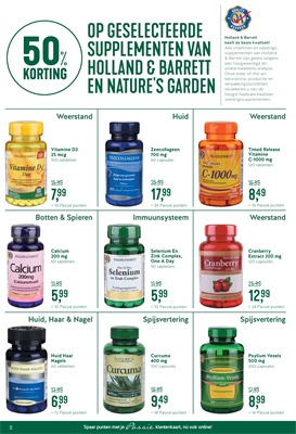 Holland & Barrett folder van 16/04/2018 tot 06/05/2018 - promoties van de maand