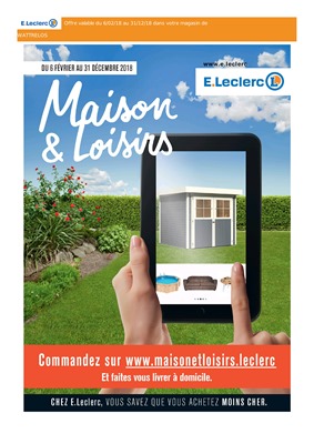 Folder E.Leclerc du 06/02/2018 au 31/12/2018 - promotions de l annee
