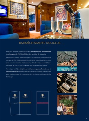 Folder MSC cruises du 01/04/2018 au 31/12/2018 - promotions de l'annee