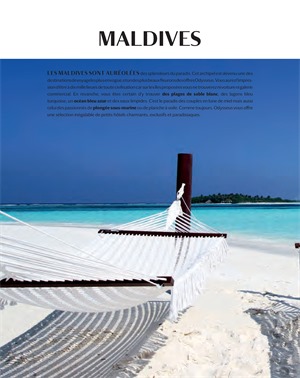 Folder Odysseus du 01/01/2018 au 31/12/2018 - Dépliant Malediven 2018