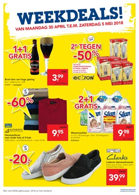 Makro folder van 25/04/2018 tot 08/05/2018 - promoties van de week