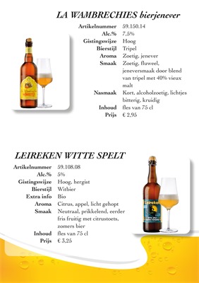 ISPC folder van 01/01/2018 tot 31/12/2018 - Bierbrochure