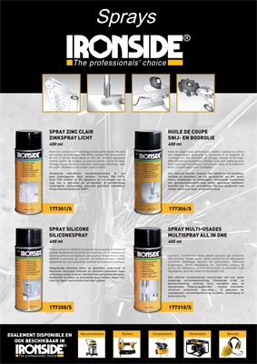 Meno Pro folder van 01/01/2018 tot 31/12/2018 - Technische sprays