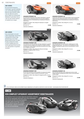 Husqvarna folder van 01/05/2018 tot 31/12/2018 - Product cataloog