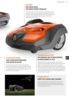 Husqvarna folder van 01/05/2018 tot 31/12/2018 - Professionele producten 2018