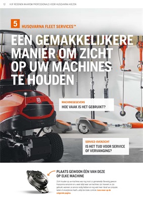 Husqvarna folder van 01/05/2018 tot 31/12/2018 - Professionele producten 2018