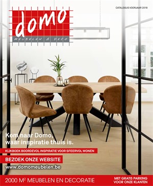 Domo folder van 01/06/2018 tot 31/08/2018 - Catalogus voorjaar Domo