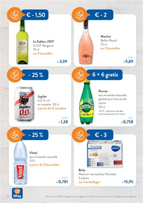 Folder Okay du 18/07/2018 au 31/07/2018 - promotions du mois
