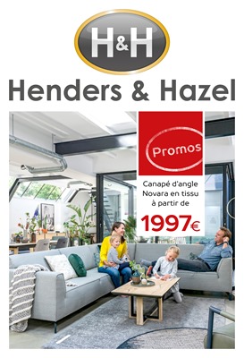 Folder Henders & Hazel du 01/08/2018 au 02/09/2018 - promotions du mois