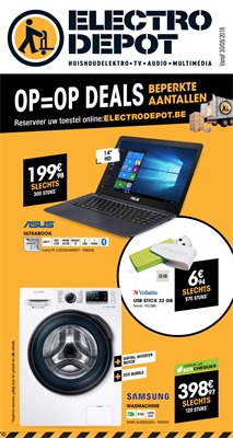Electro Depot folder van 29/08/2018 tot 30/09/2018 - maandpromoties
