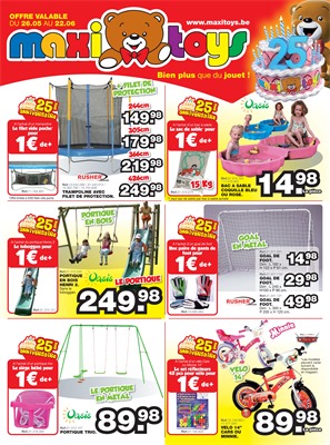 Folder Maxi Toys du 26/05/2014 au 22/06/2014 - Maxi Toys - bien plus que du jouet