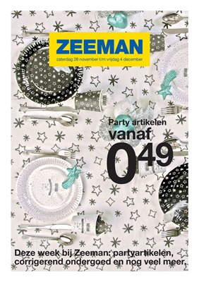 Zeeman folder van 28/11/2015 tot 04/12/2015 - Deze week bij Zeeman