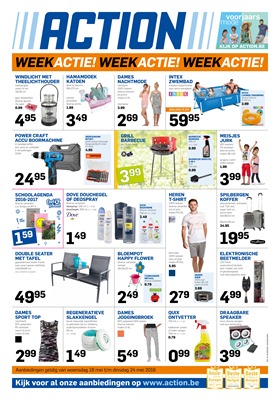 Action folder van 18/05/2016 tot 24/05/2016 - week actie