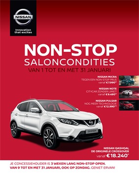 Nissan folder van 05/01/2017 tot 31/01/2017 - NON-STOP SALONCONDITIES