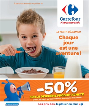 Folder Carrefour du 11/01/2017 au 24/01/2017 - Offre de la semaine