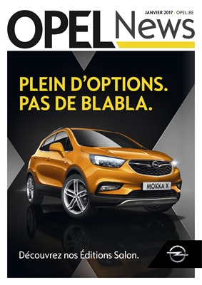 Folder Opel du 16/01/2017 au 31/01/2017 - CONDITIONS SALON