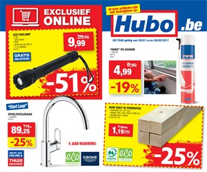 Hubo folder van 25/01/2017 tot 05/02/2017 - Weekaanbiedingen