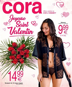 Folder Cora du 31/01/2017 au 14/02/2017 - Joyeuse Saint Valentin