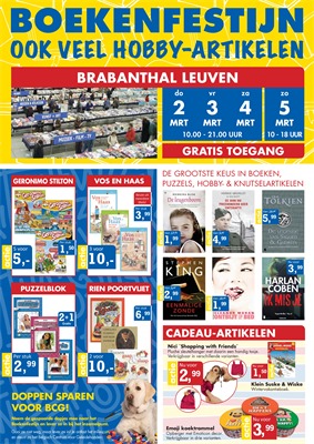 Boekenfestijn folder van 20/02/2017 tot 05/03/2017 - Folder Leuven
