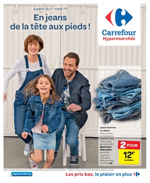 Folder Carrefour du 01/03/2017 au 13/03/2017 - Offre de la semaine