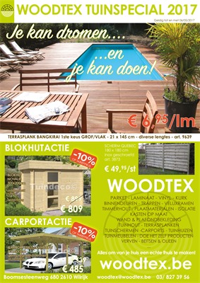 Woodtex folder van 17/03/2017 tot 17/04/2017 - TUINSPECIAL 2017